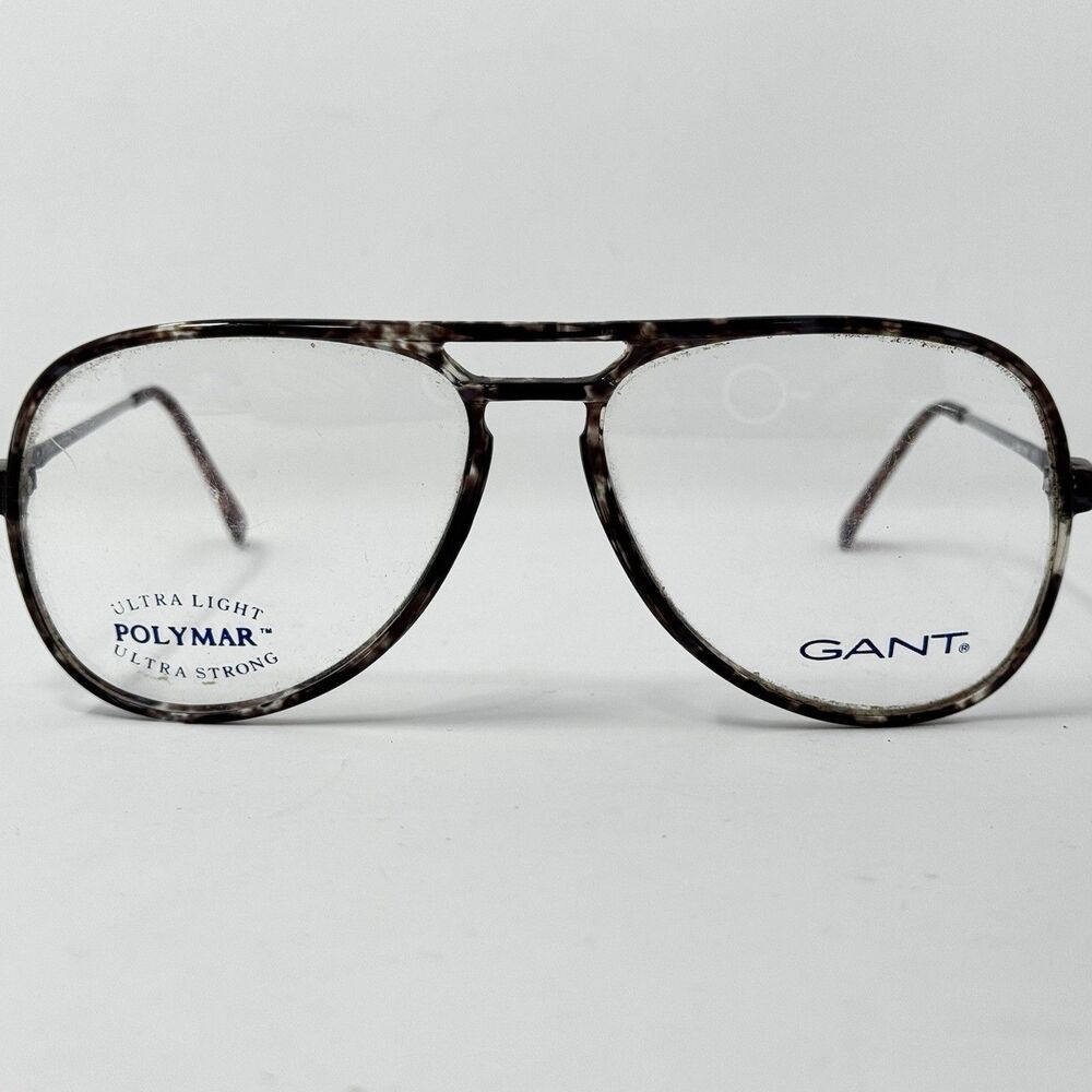 GANT Regatta G-369 GRD Grey Tortoise Vintage Eyeglass Frames 58-15 New